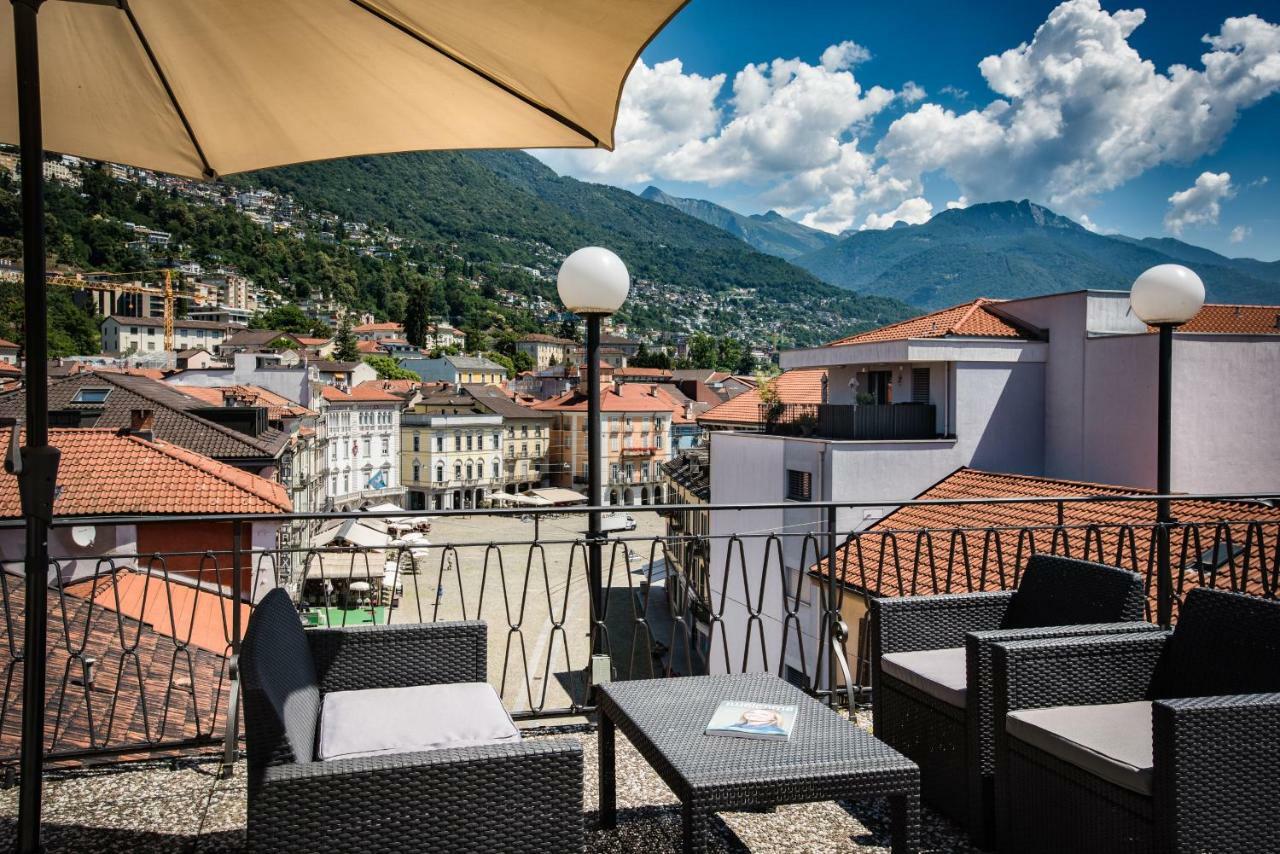 Residenze Dell'Angelo Hotell Locarno Eksteriør bilde
