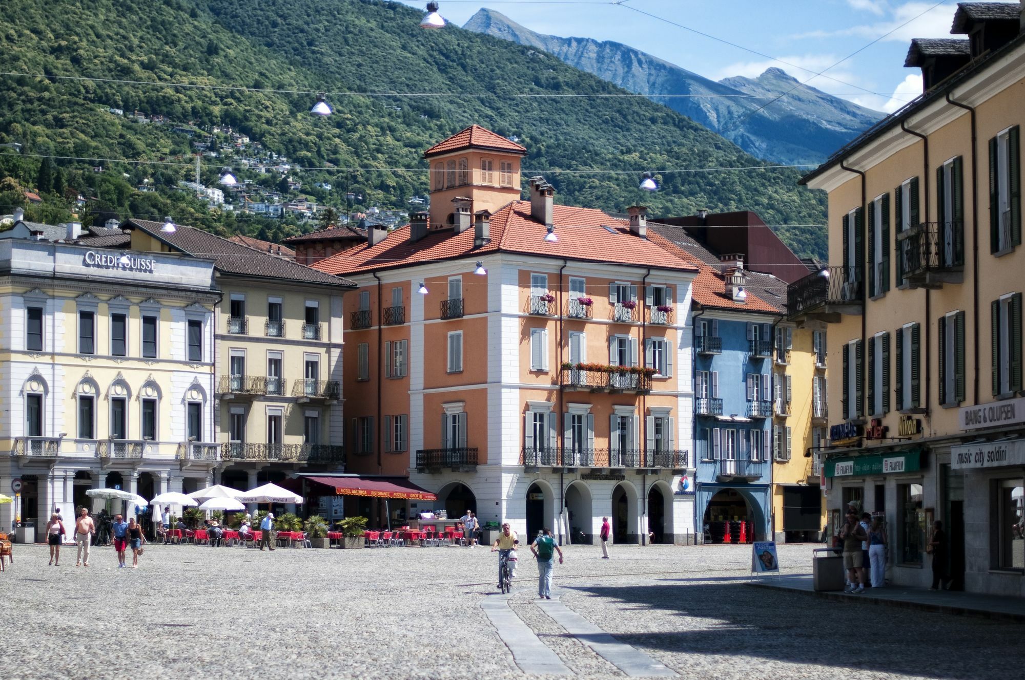 Residenze Dell'Angelo Hotell Locarno Eksteriør bilde